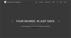 Desktop Screenshot of life-experience-college-degrees.com